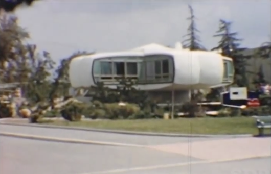 Wild Concept: Disneyland's "House of the Future" was a wild idea that had many materials made of PLASTIC.